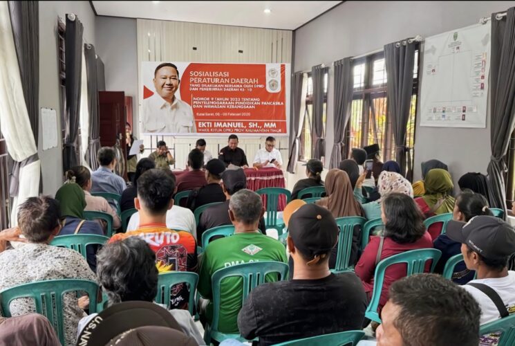 Dari Engkuni Pasek, Ekti Imanuel Ajak Warga Perkuat Nilai Kebangsaan