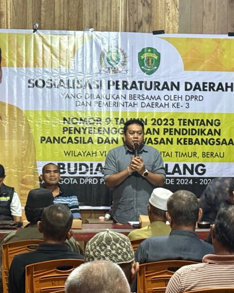 Sosper di Muara Bengkal Ulu, Budianto Bulang Tekankan Pentingnya Pendidikan Pancasila