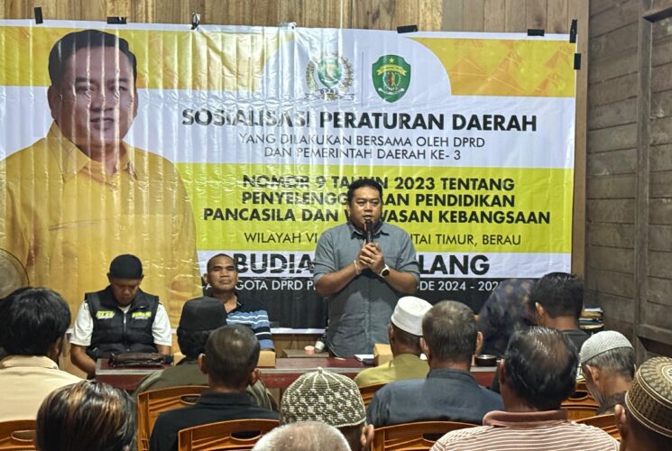 Sosper di Muara Bengkal Ulu, Budianto Bulang Tekankan Pentingnya Pendidikan Pancasila