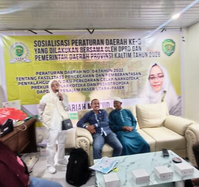 Sosialisasikan Perda Narkotika, Syahariah Masud Tekankan Peran Masyarakat