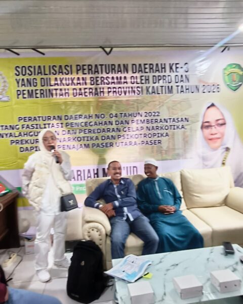 Sosialisasikan Perda Narkotika, Syahariah Masud Tekankan Peran Masyarakat