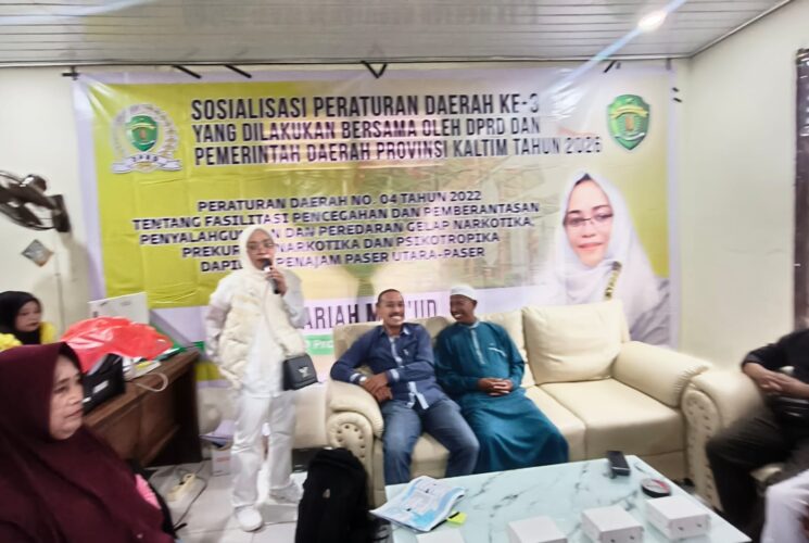 Sosialisasikan Perda Narkotika, Syahariah Masud Tekankan Peran Masyarakat