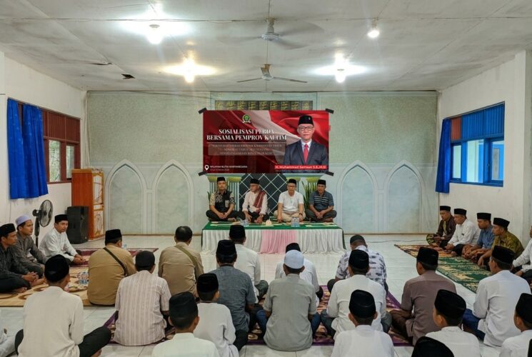Warga Loa Kulu Antusias Ikuti Sosper Muhammad Samsun, Bantuan Hukum Jadi Perhatian Masyarakat