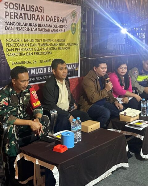Sosialisasikan Perda Narkotika, Sayid Muziburrachman Soroti Peran Masyarakat