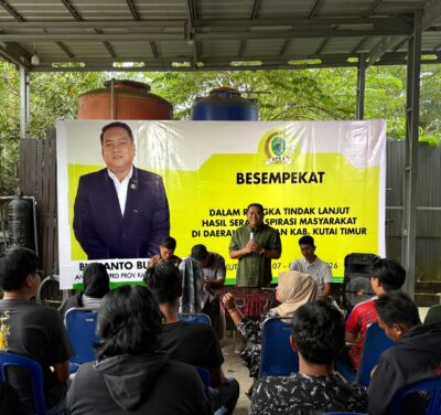 Besempekat di Sandaran, Budianto Bulang Kawal Aspirasi Warga Kutim