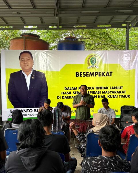 Besempekat di Sandaran, Budianto Bulang Kawal Aspirasi Warga Kutim