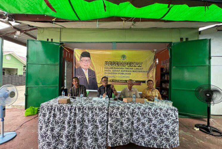 Tindak Lanjut Aspirasi Warga, Yusuf Mustafa Gelar Besempekat di Balikpapan Selatan