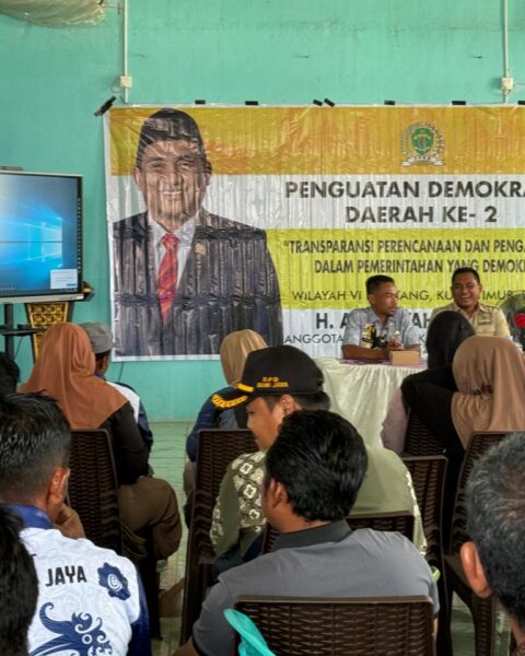 Dorong Transparansi Anggaran, Apansyah Gelar PDD di Kaubun