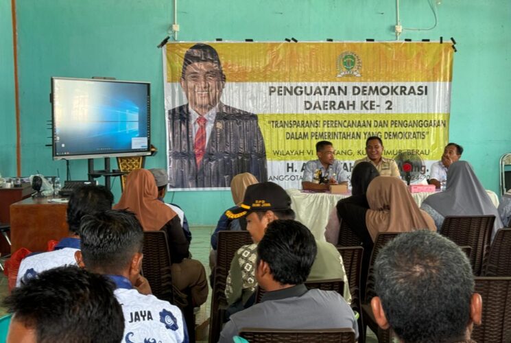 Dorong Transparansi Anggaran, Apansyah Gelar PDD di Kaubun