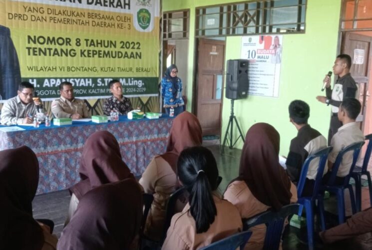 Sosialisasikan Perda Kepemudaan, Apansyah Dorong Peran Aktif Generasi Muda