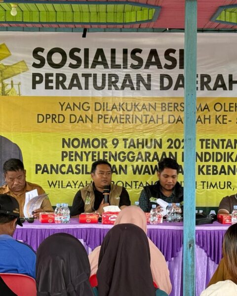 Sosper di Desa Ngayau, Budianto Bulang Tekankan Pentingnya Wawasan Kebangsaan