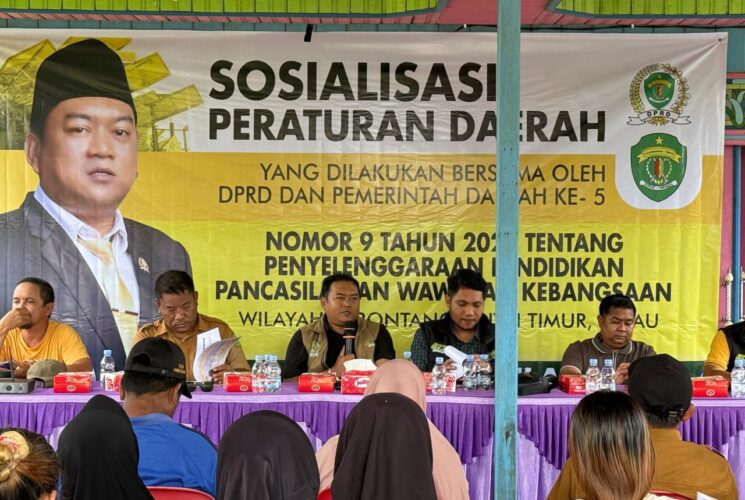 Sosper di Desa Ngayau, Budianto Bulang Tekankan Pentingnya Wawasan Kebangsaan