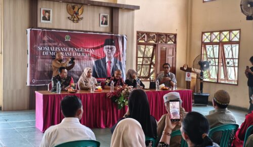 Warga Sungai Merdeka Manfaatkan Forum PDD untuk Sampaikan Keluhan Infrastruktur kepada Muhammad Samsun