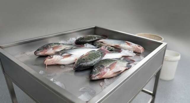 Ikan nila dan patin yang diproduksi akan dipasok ke dapur-dapur MBG.(ilustrasi: Onoff)