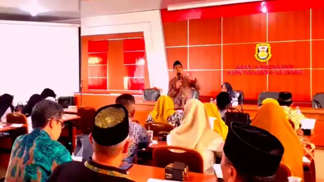 Pertemuan Lintas Sektor Penguatan Kesehatan Reproduksi Calon Pengantin yang digelar Dinas Kesehatan Kota Bandar Lampung.(foto: ist)