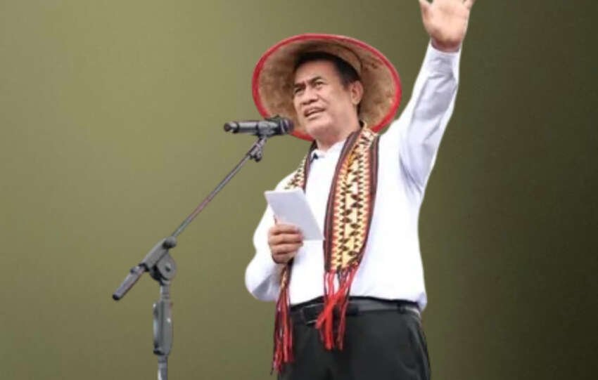 Mentan Amran di Kabupaten Pringsewu.(foto: ist)