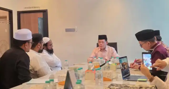 MUI menerima kunjungan dua ulama India.(foto: ist)
